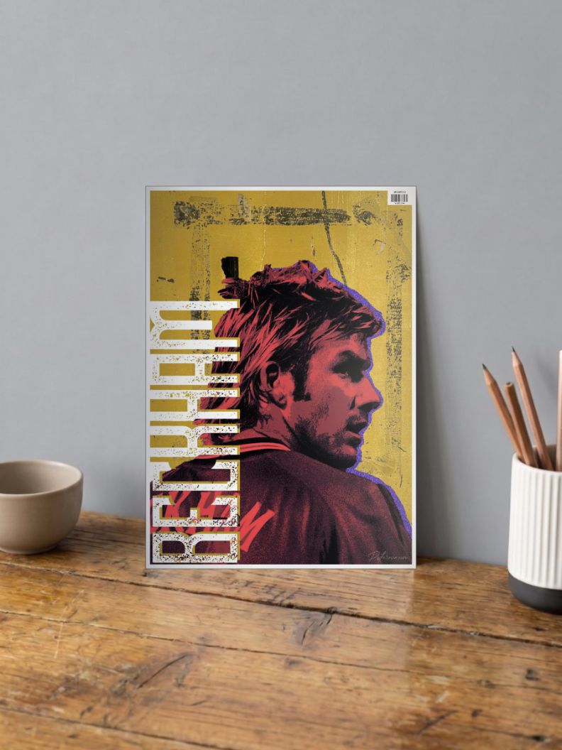 Golden Goals | David Beckham | Football Poster