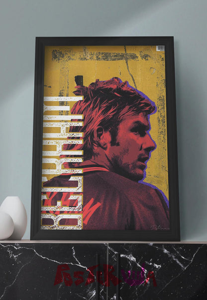 Golden Goals | David Beckham | Football Poster