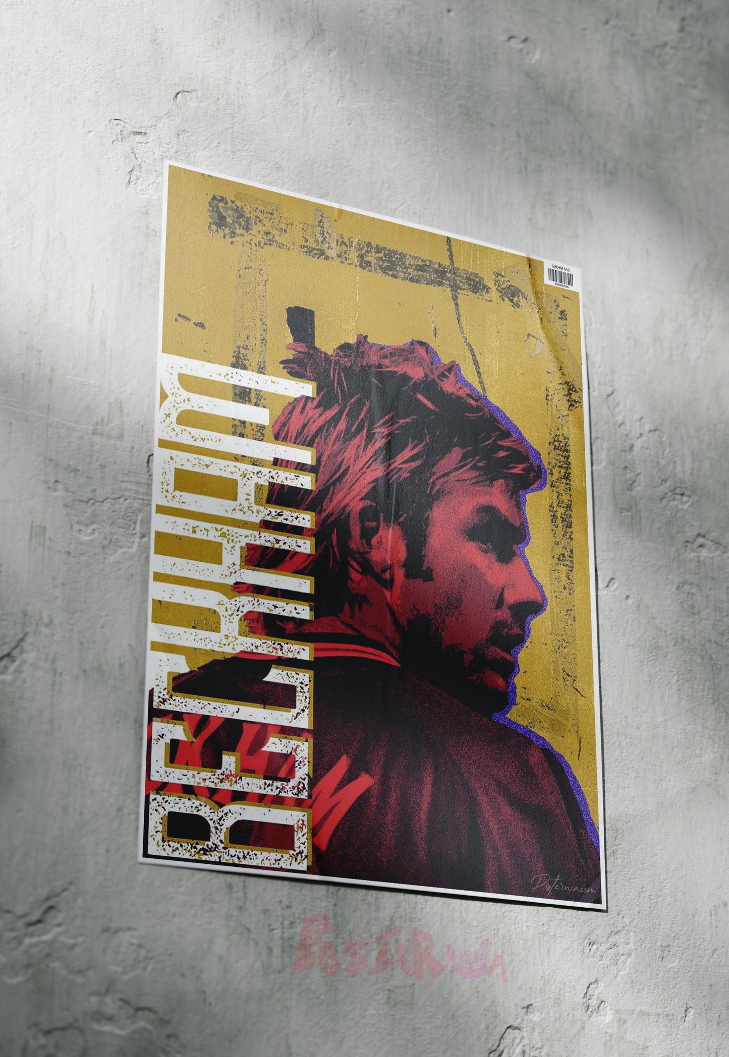Golden Goals | David Beckham | Football Poster