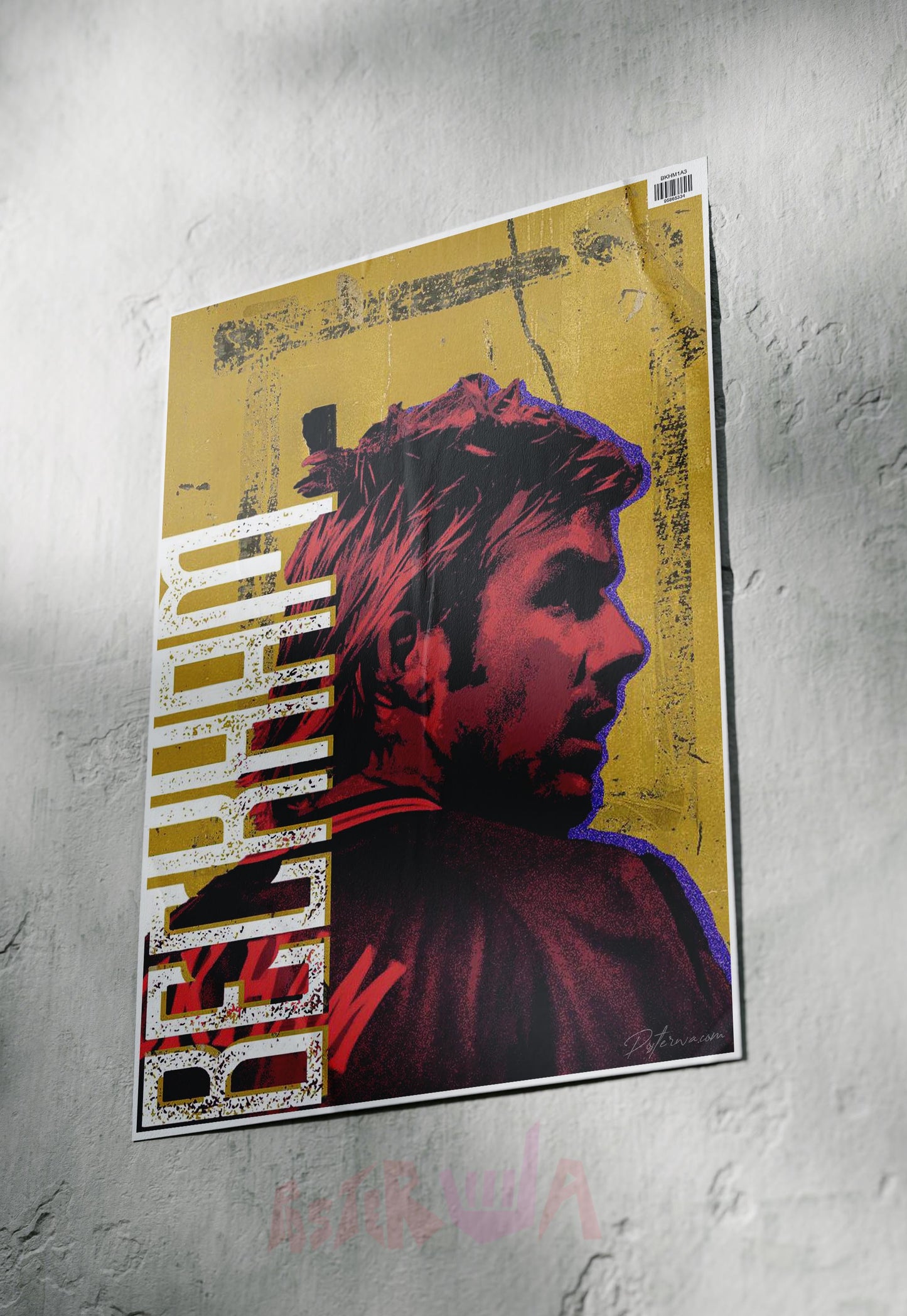 Golden Goals | David Beckham | Football Poster