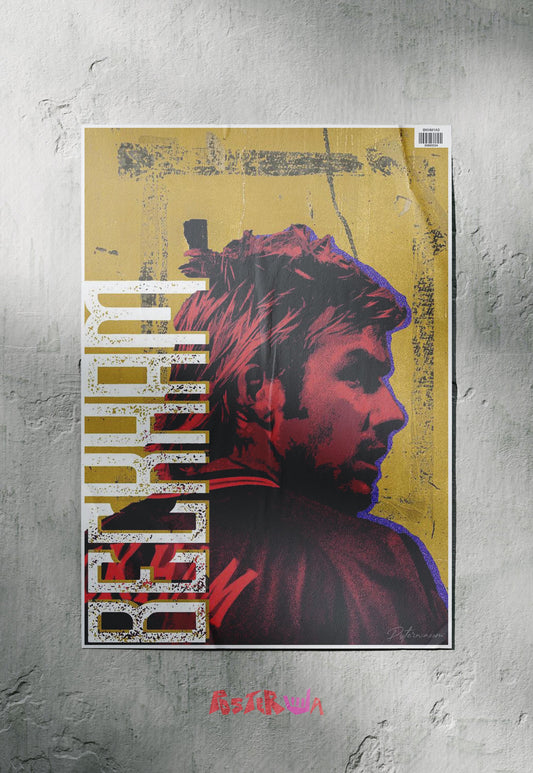Golden Goals | David Beckham | Football Poster