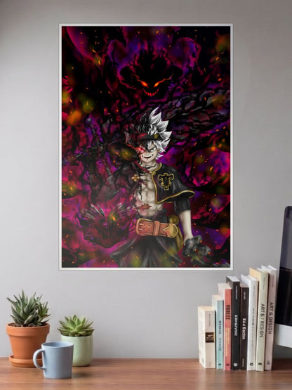 Devil's Resolve | Black Clover | Anime Poster
