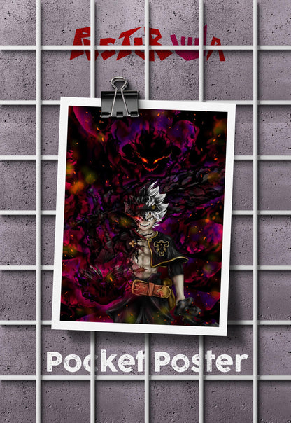 Devil's Resolve | Black Clover | Anime Poster