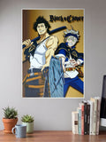 Black Clover Old School Poster