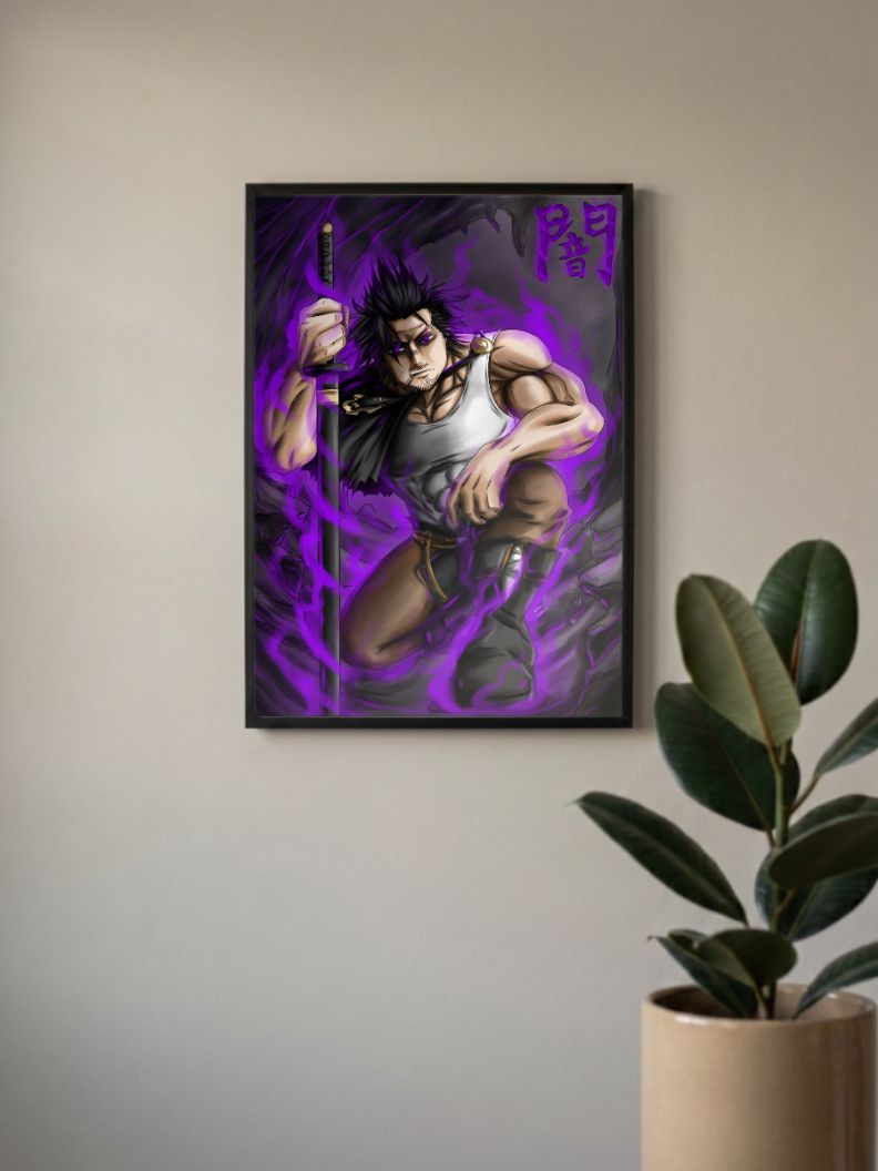 Black Clover Yami Sukehiro Poster