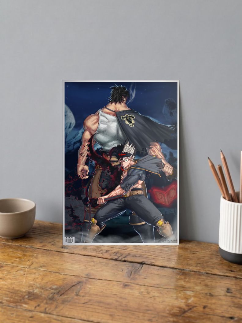 Yami and Asta Poster