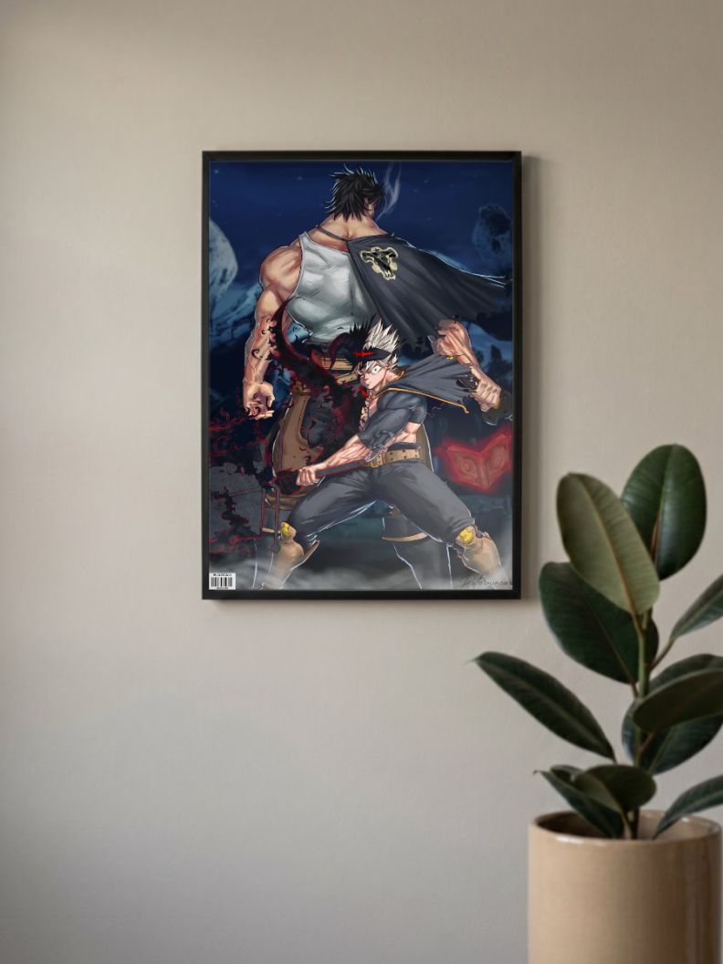 Yami and Asta Poster