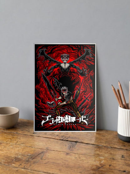 The Devil's Fifth Leaf | Black Clover | Anime Poster