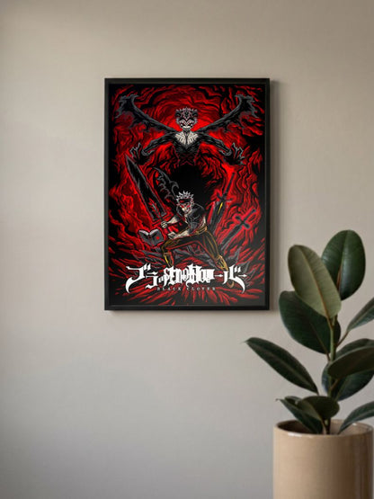 The Devil's Fifth Leaf | Black Clover | Anime Poster