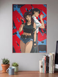 Revy and Rock Black Lagoon Anime Poster