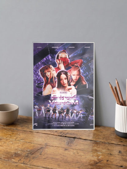 BLACKPINK Pink Venom Bands Poster