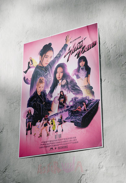 Midnight Melody | Blackpink | Kpop Poster
