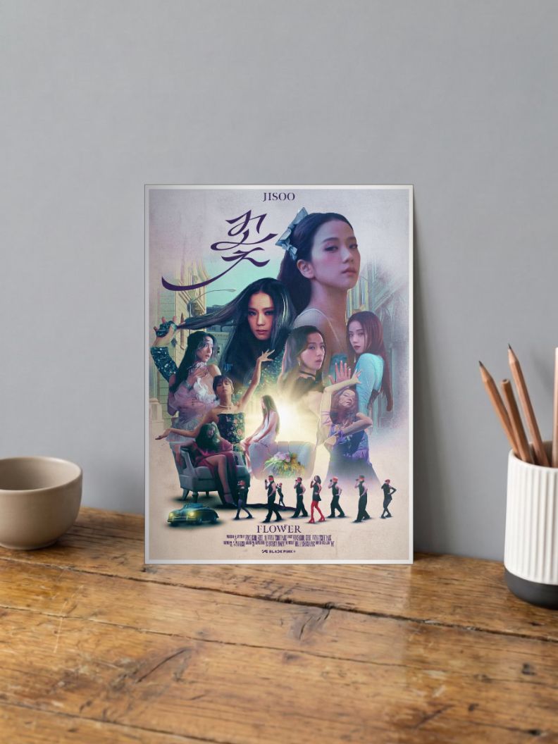 Petal Symphony | Jisoo (BLACKPINK) | Kpop Poster
