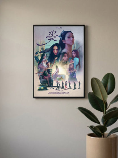 Petal Symphony | Jisoo (BLACKPINK) | Kpop Poster