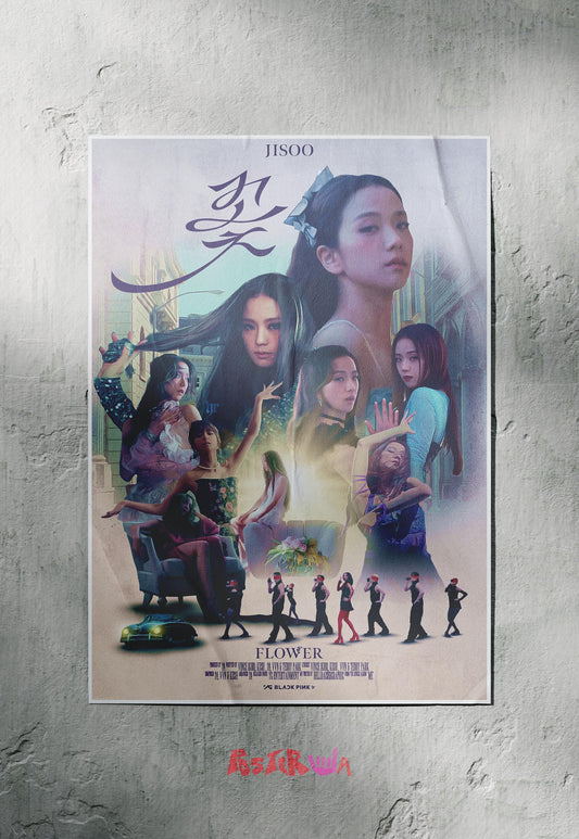 Petal Symphony | Jisoo (BLACKPINK) | Kpop Poster