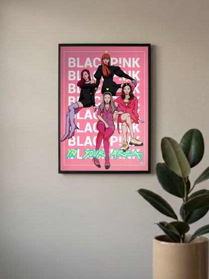 In Your Area | BlackPink | Kpop Poster