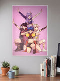 Demon Slayers in Pink | BlackPink | Kpop Poster