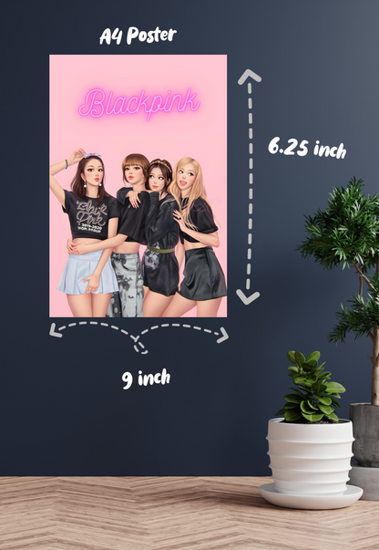 Pink Revolution | Blackpink | Kpop Poster