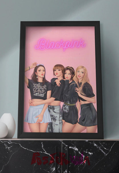 Pink Revolution | Blackpink | Kpop Poster