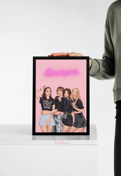 Pink Revolution | Blackpink | Kpop Poster