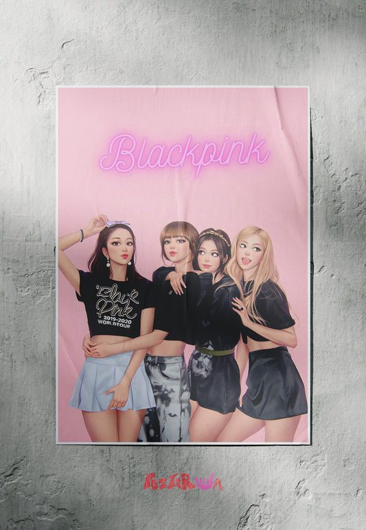 Pink Revolution | Blackpink | Kpop Poster