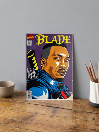 Edge of the Night | Blade | Comic Book Poster