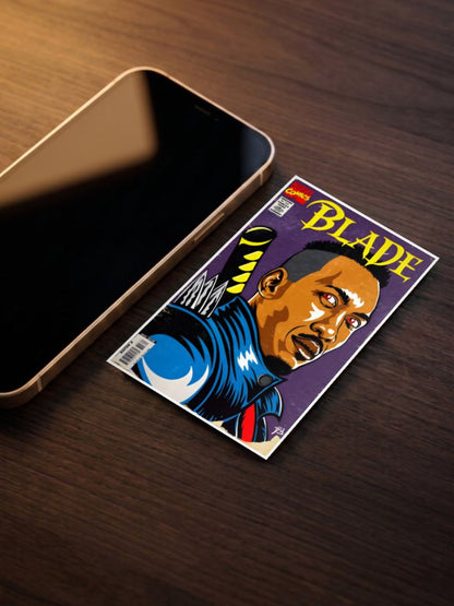 Edge of the Night | Blade | Comic Book Poster