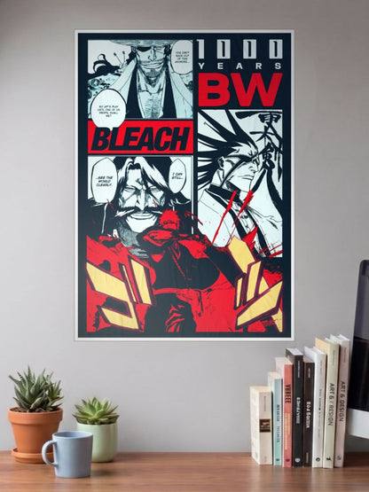 Bleach manga cover Poster