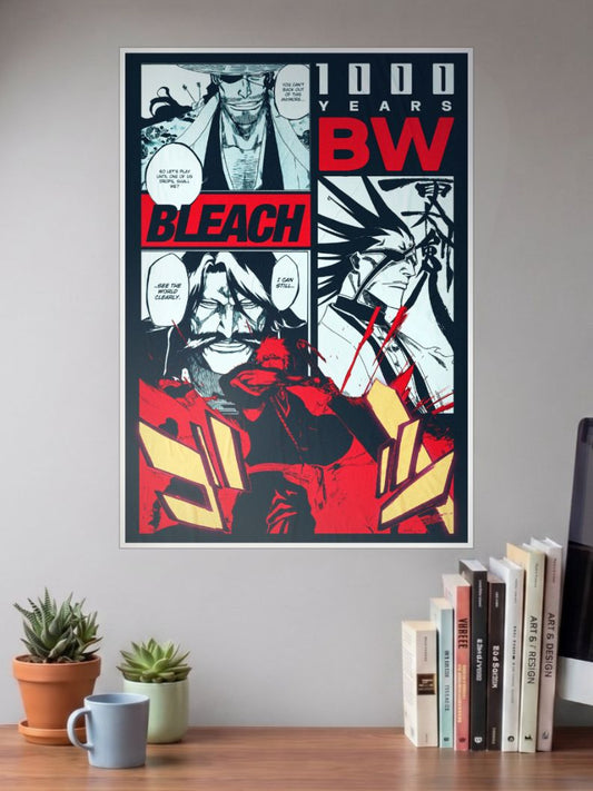 Bleach manga cover Poster