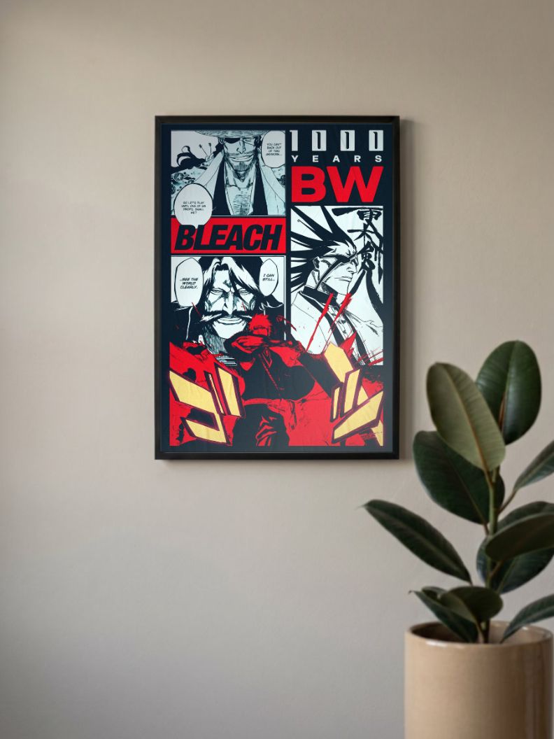 Bleach manga cover Poster