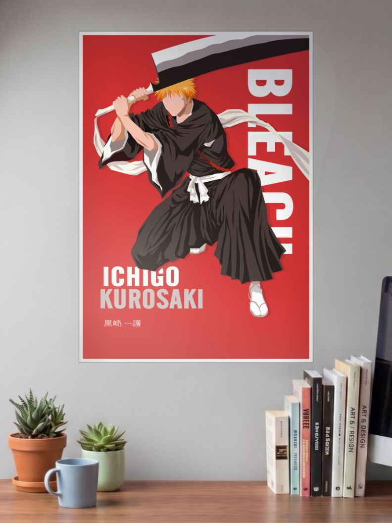 Ichigo Kurosaki bleach Poster