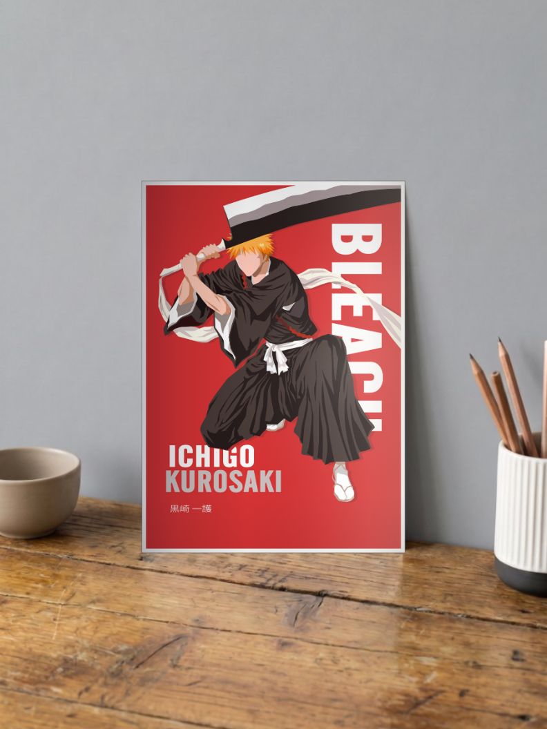 Ichigo Kurosaki bleach Poster