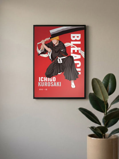 Ichigo Kurosaki bleach Poster