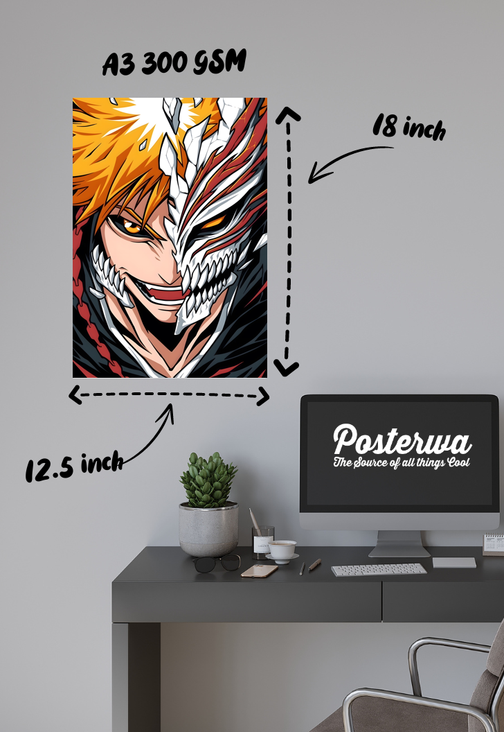 Soul Reaper's Gaze | Bleach | Anime Poster