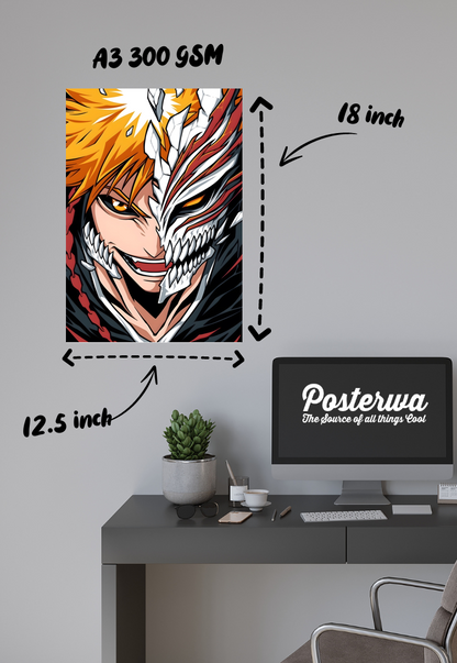 Soul Reaper's Gaze | Bleach | Anime Poster