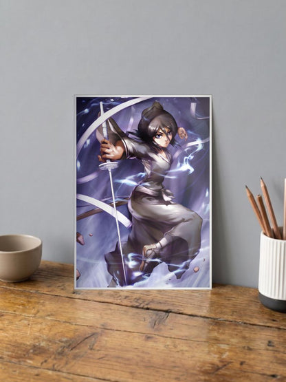 Frozen Petals | Rukia Kuchiki (Bleach) | Anime Poster
