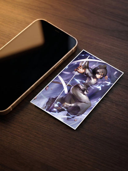 Frozen Petals | Rukia Kuchiki (Bleach) | Anime Poster