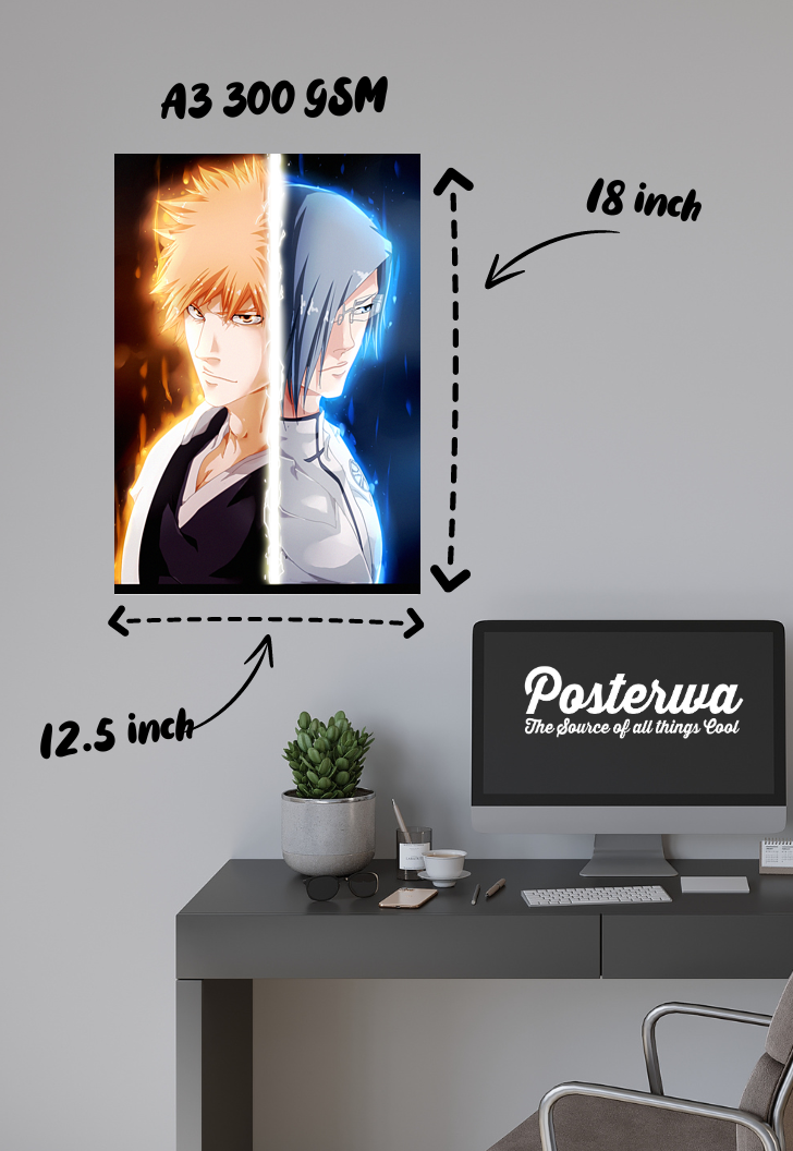 Soul Reapers Unite | Bleach | Anime Poster