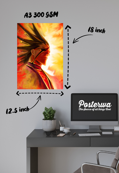 Unleashed Fury | Kenpachi Zaraki | Anime Poster