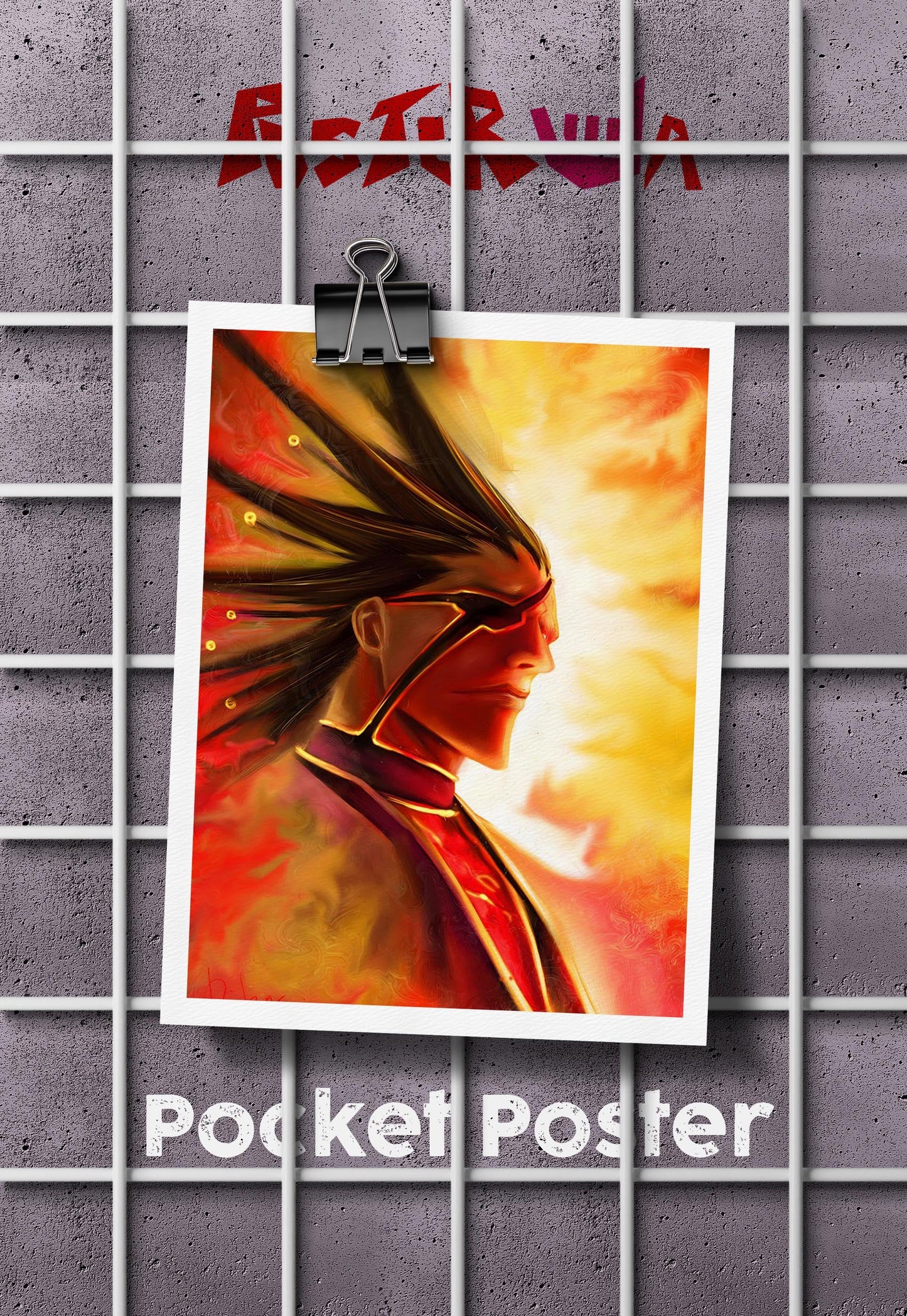 Unleashed Fury | Kenpachi Zaraki | Anime Poster