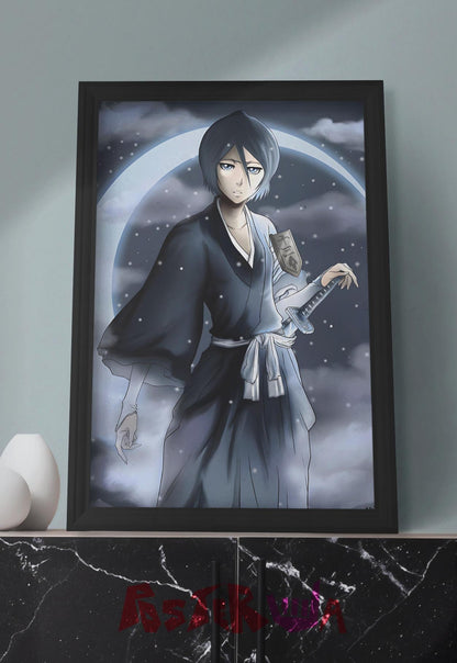 Frozen Petals Unleashed | Rukia Kuchiki (Anime) | Anime Poster