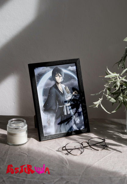 Frozen Petals Unleashed | Rukia Kuchiki (Anime) | Anime Poster