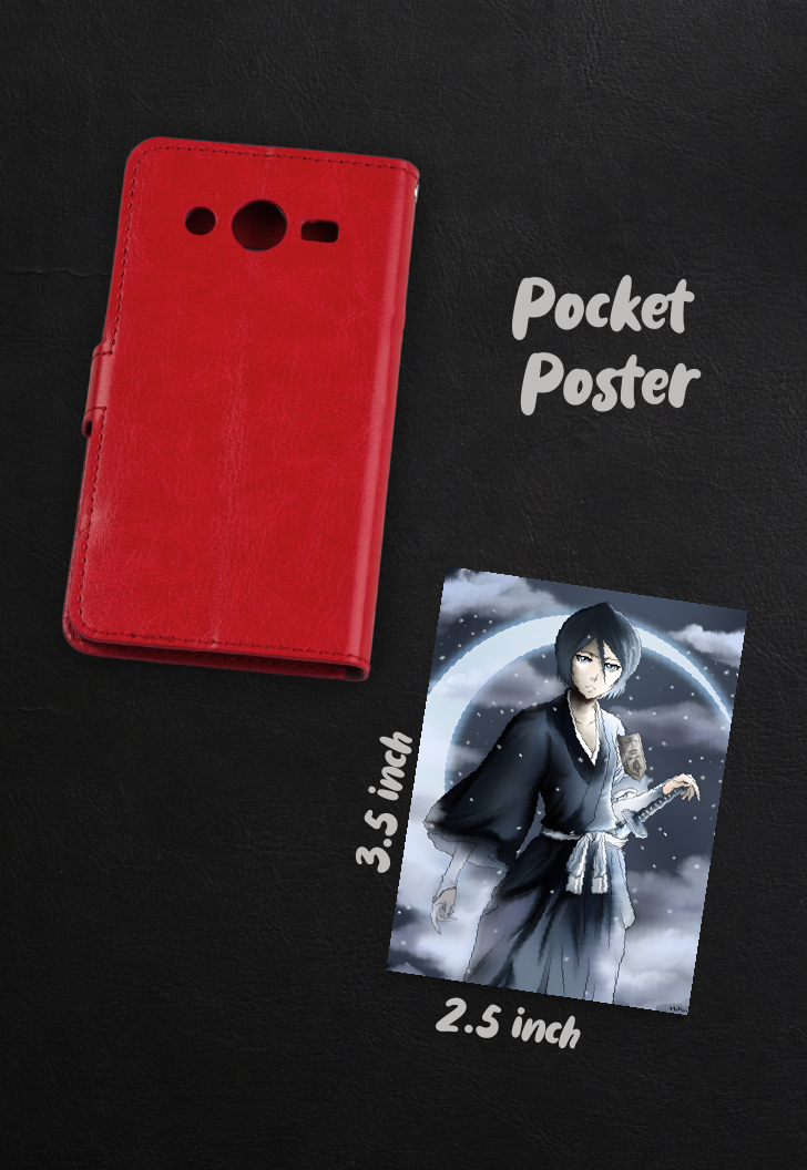 Frozen Petals Unleashed | Rukia Kuchiki (Anime) | Anime Poster