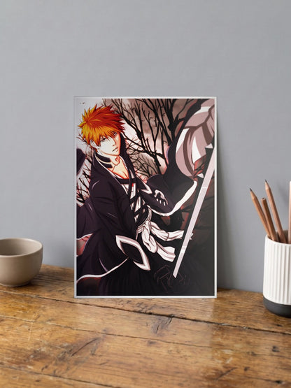 Ichigo Shinigami Zangetsu Anime Poster