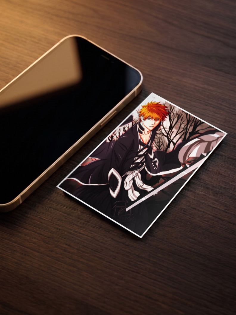 Ichigo Shinigami Zangetsu Anime Poster