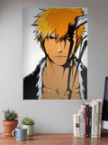 Ichigo Portrait Anime Poster