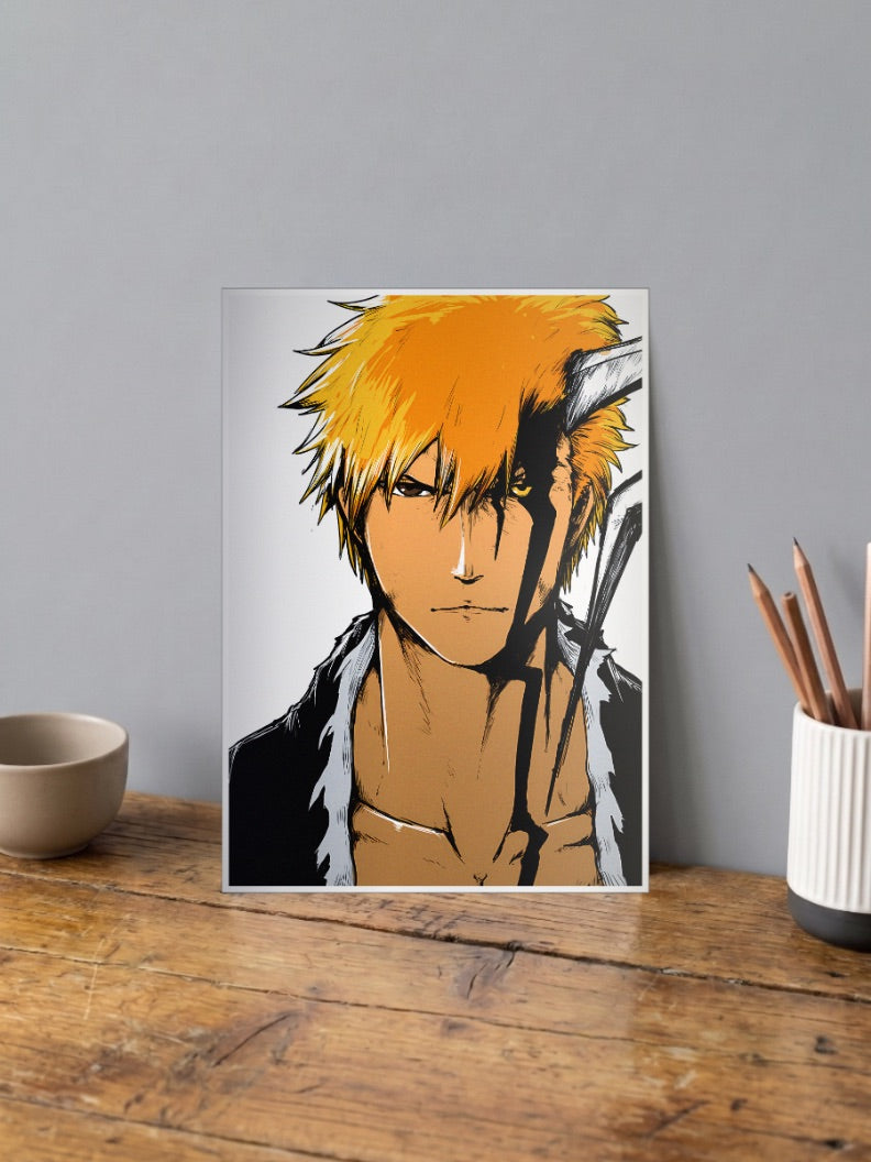 Ichigo Portrait Anime Poster