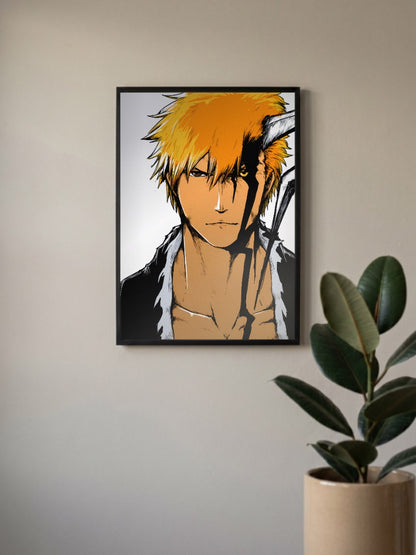 Ichigo Portrait Anime Poster