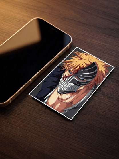 Ichigo Hollow Mask Anime Poster