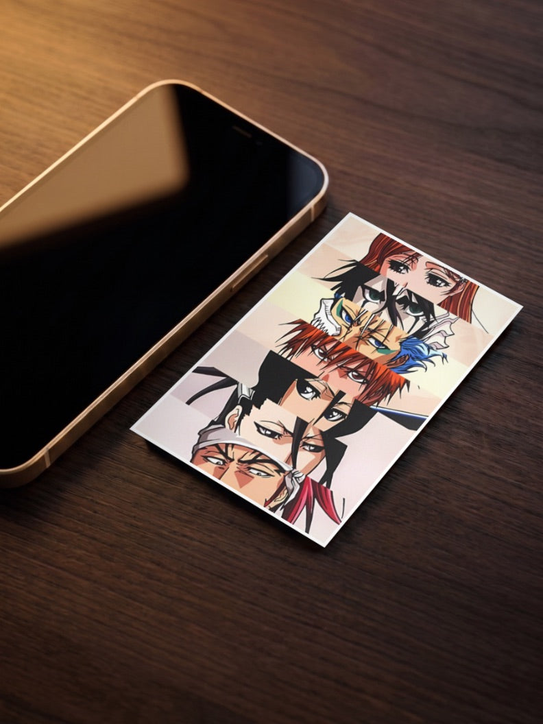 Bleach Eyes Collage Anime Poster